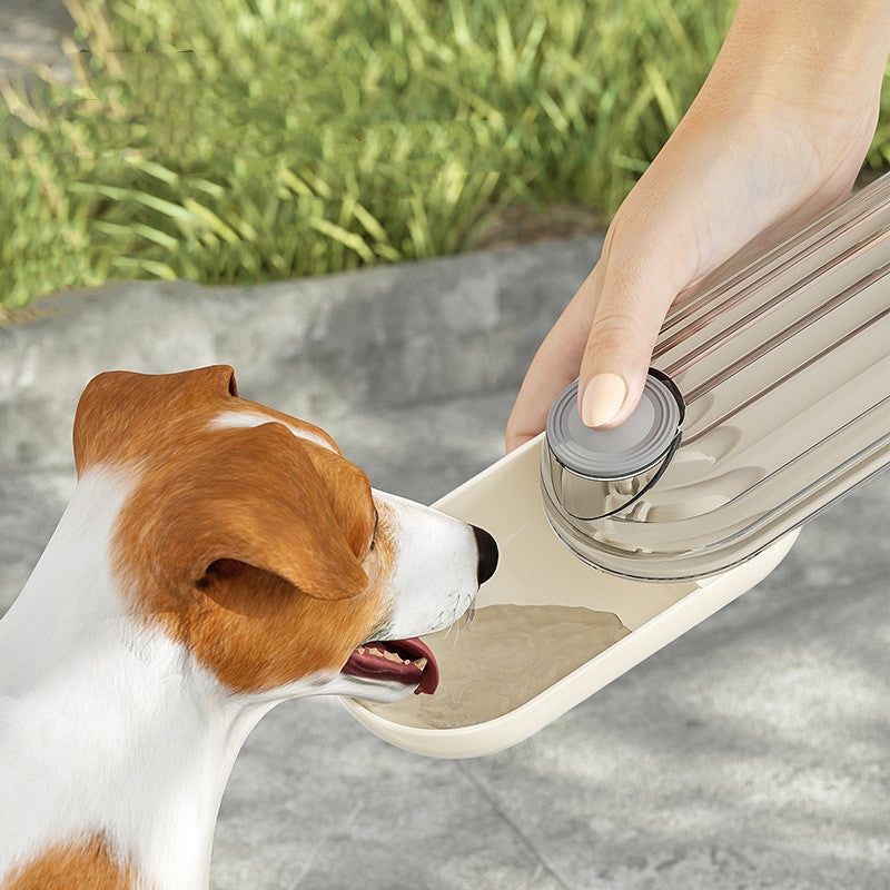 Smart Portable Dog Water & Food Cup - Walks Made Easy!